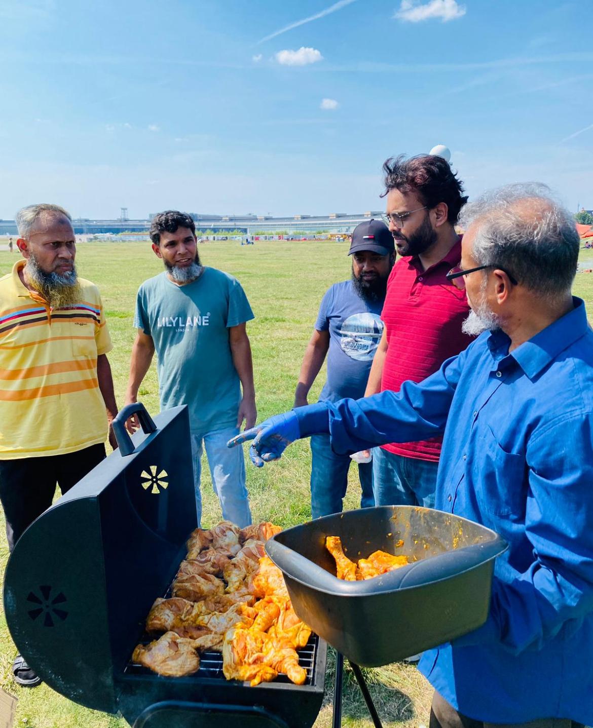 Mosque activities and community gatherings